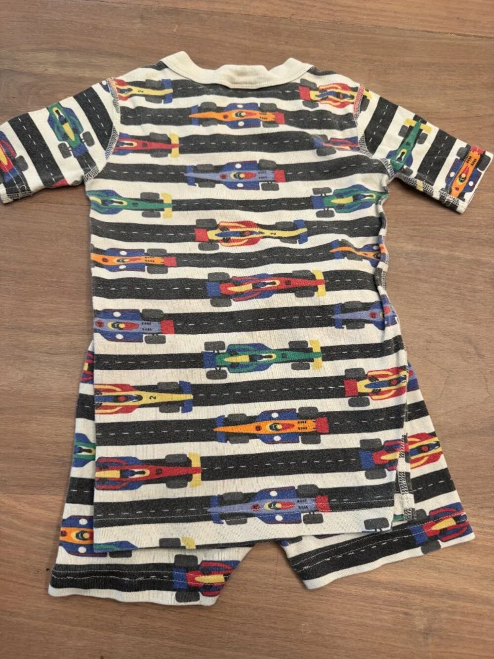Hanna Andersson Race Car Short Pajamas 2pc Set 110cm / US 5